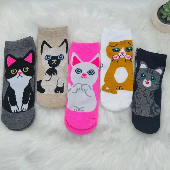 Cat Lovers Socks - one size - Picture 1 of 2